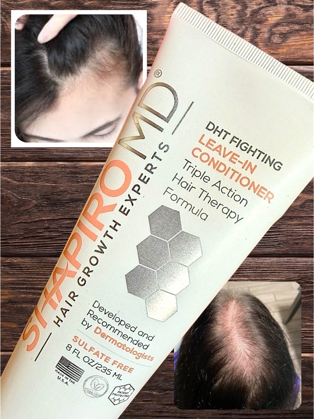 ShapiroMD Thinning Hair DHT Fighting Leave-In Conditioner  MSRP $30
